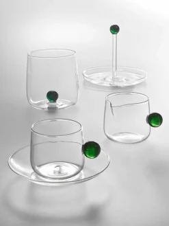 Mondgeblazen waterglazen Bilia van borosilicaatglas, 6 stuks^zafferano Hot