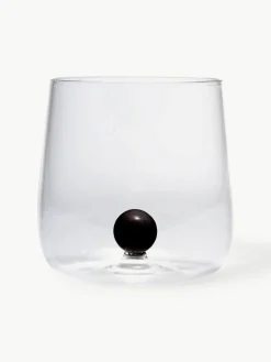 Mondgeblazen waterglazen Bilia van borosilicaatglas, 6 stuks^zafferano Hot