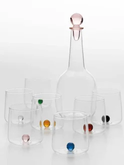 Mondgeblazen waterglazen Bilia van borosilicaatglas, 6 stuks^zafferano Hot