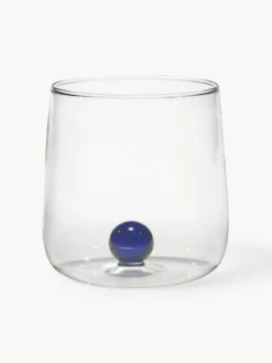 Mondgeblazen waterglazen Bilia van borosilicaatglas, 6 stuks^zafferano Fashion