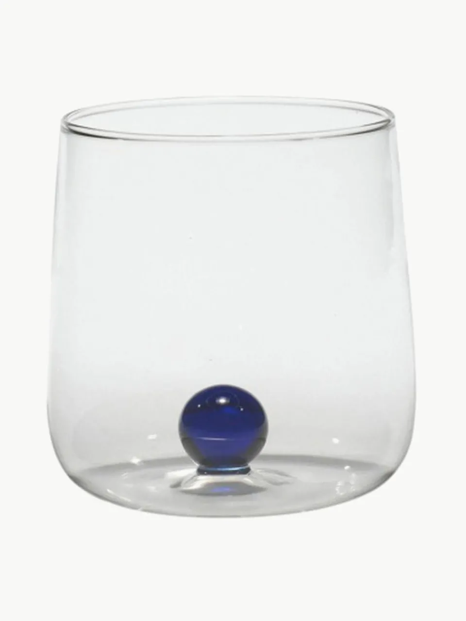 Mondgeblazen waterglazen Bilia van borosilicaatglas, 6 stuks^zafferano Fashion