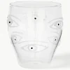 Mondgeblazen waterglazen Oculus, 4 stuks^Jonathan Adler Hot