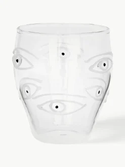 Mondgeblazen waterglazen Oculus, 4 stuks^Jonathan Adler Hot