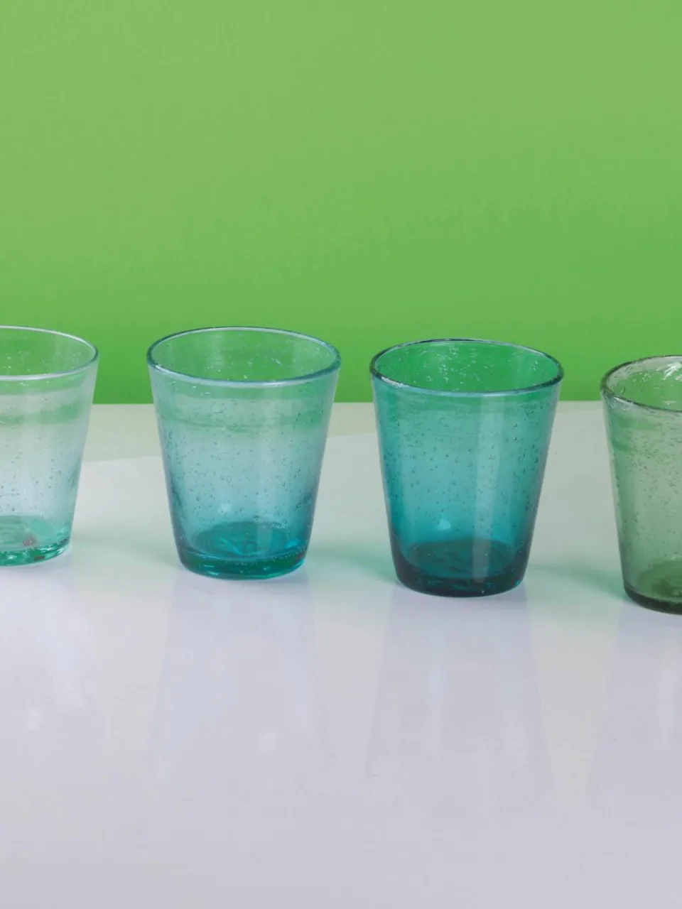 Mondgeblazen waterglazen Cancun met bubbles, 6-delig^Villa D'Este Home Tivoli Clearance