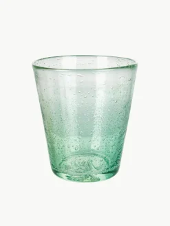 Mondgeblazen waterglazen Cancun met bubbles, 6-delig^Villa D'Este Home Tivoli Clearance