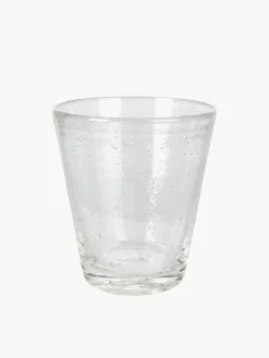 Mondgeblazen waterglazen Cancun met bubbles, 6-delig^Villa D'Este Home Tivoli Clearance