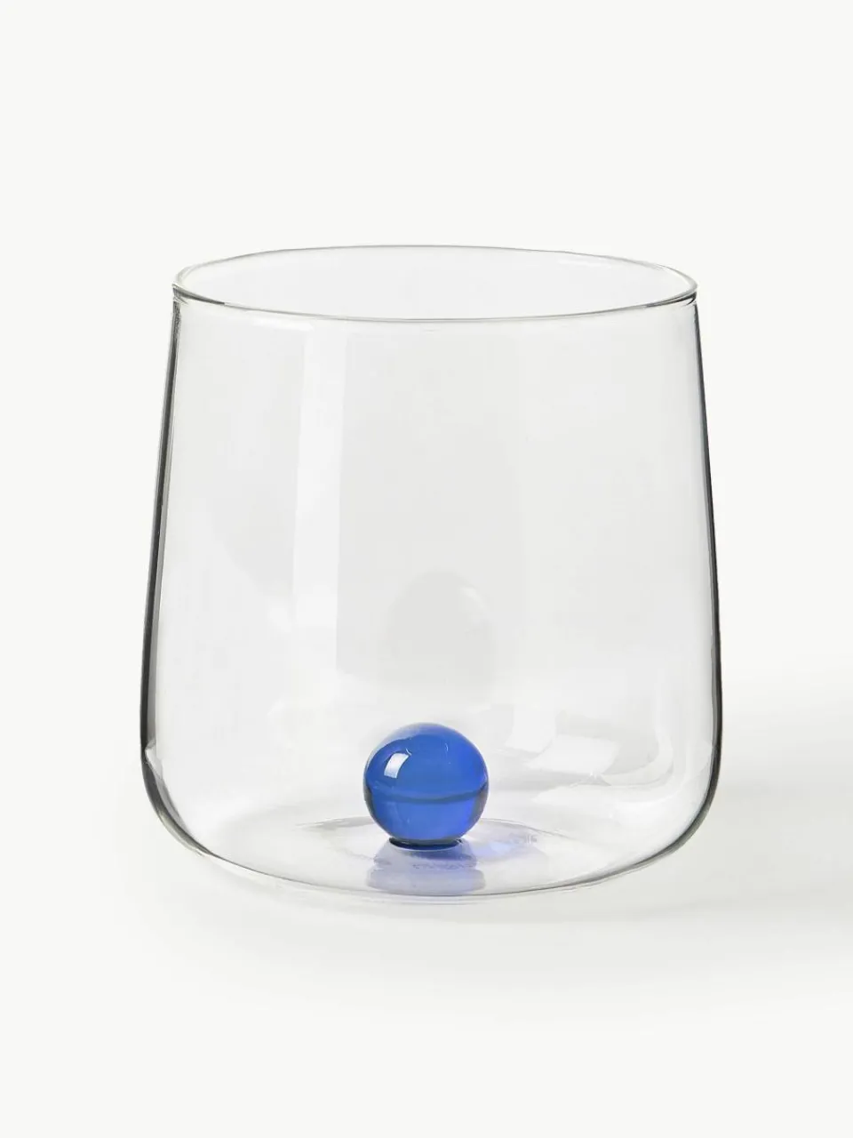 Mondgeblazen waterglazen Bilia van borosilicaatglas, 6-delig^zafferano Discount