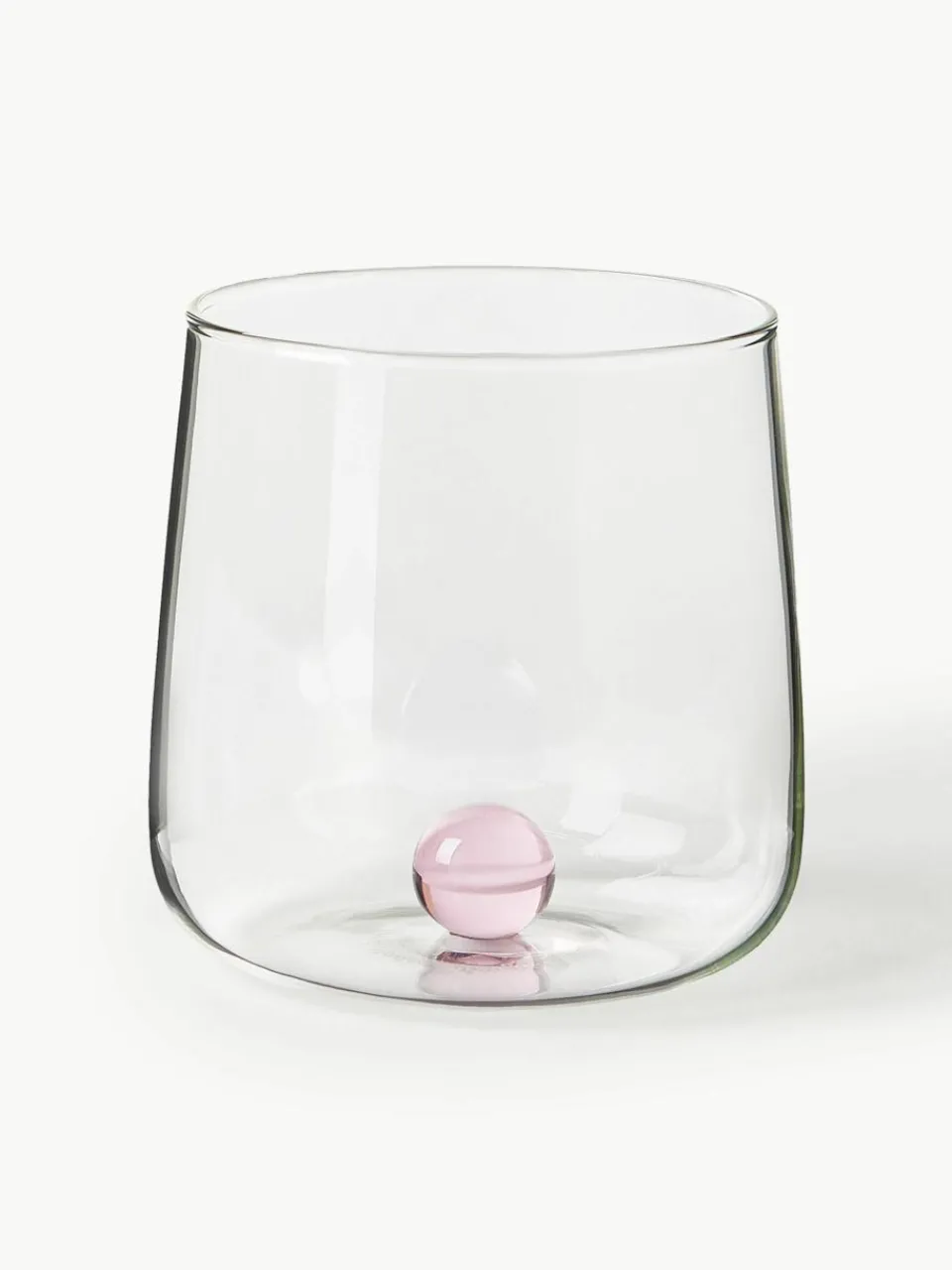 Mondgeblazen waterglazen Bilia van borosilicaatglas, 6-delig^zafferano Discount