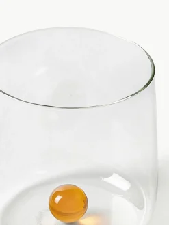 Mondgeblazen waterglazen Bilia van borosilicaatglas, 6-delig^zafferano Discount