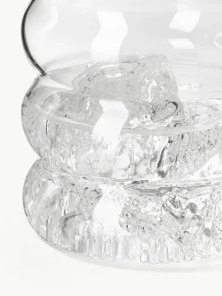 Mondgeblazen waterkaraf Bubbly met waterglazen, set van 5^Westwing Collection Outlet