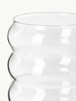 Mondgeblazen waterkaraf Bubbly met waterglazen, set van 5^Westwing Collection Outlet