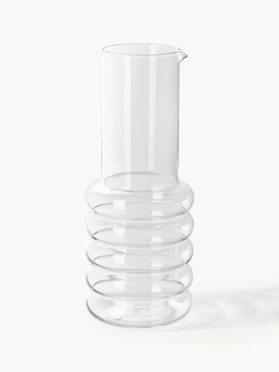 Mondgeblazen waterkaraf Bubbly, 1.1 L^Westwing Collection Clearance
