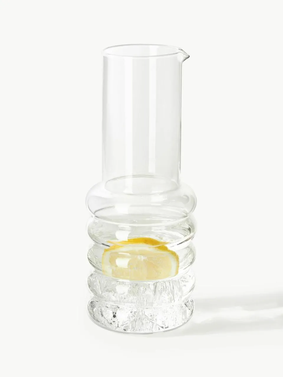 Mondgeblazen waterkaraf Bubbly, 1.1 L^Westwing Collection Clearance