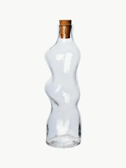Mondgeblazen waterkaraf Dimple, 1 L^ferm LIVING Fashion