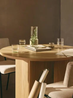Mondgeblazen waterkaraf Gustave met waterglazen, set van 5^Westwing Collection Sale