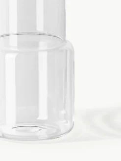 Mondgeblazen waterkaraf Gustave met waterglazen, set van 5^Westwing Collection Sale