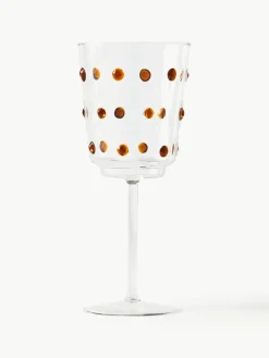 Mondgeblazen wijnglazen Nob van borosilicaatglas, 2 stuks^Pols Potten Online