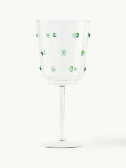 Mondgeblazen wijnglazen Nob van borosilicaatglas, 2 stuks^Pols Potten Discount