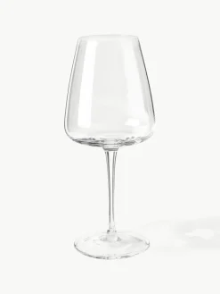 Mondgeblazen witte wijnglazen Ellery, 4 stuks^Westwing Collection Fashion