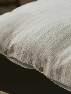 Mousseline dekbedovertrek Saige^Westwing Collection Hot