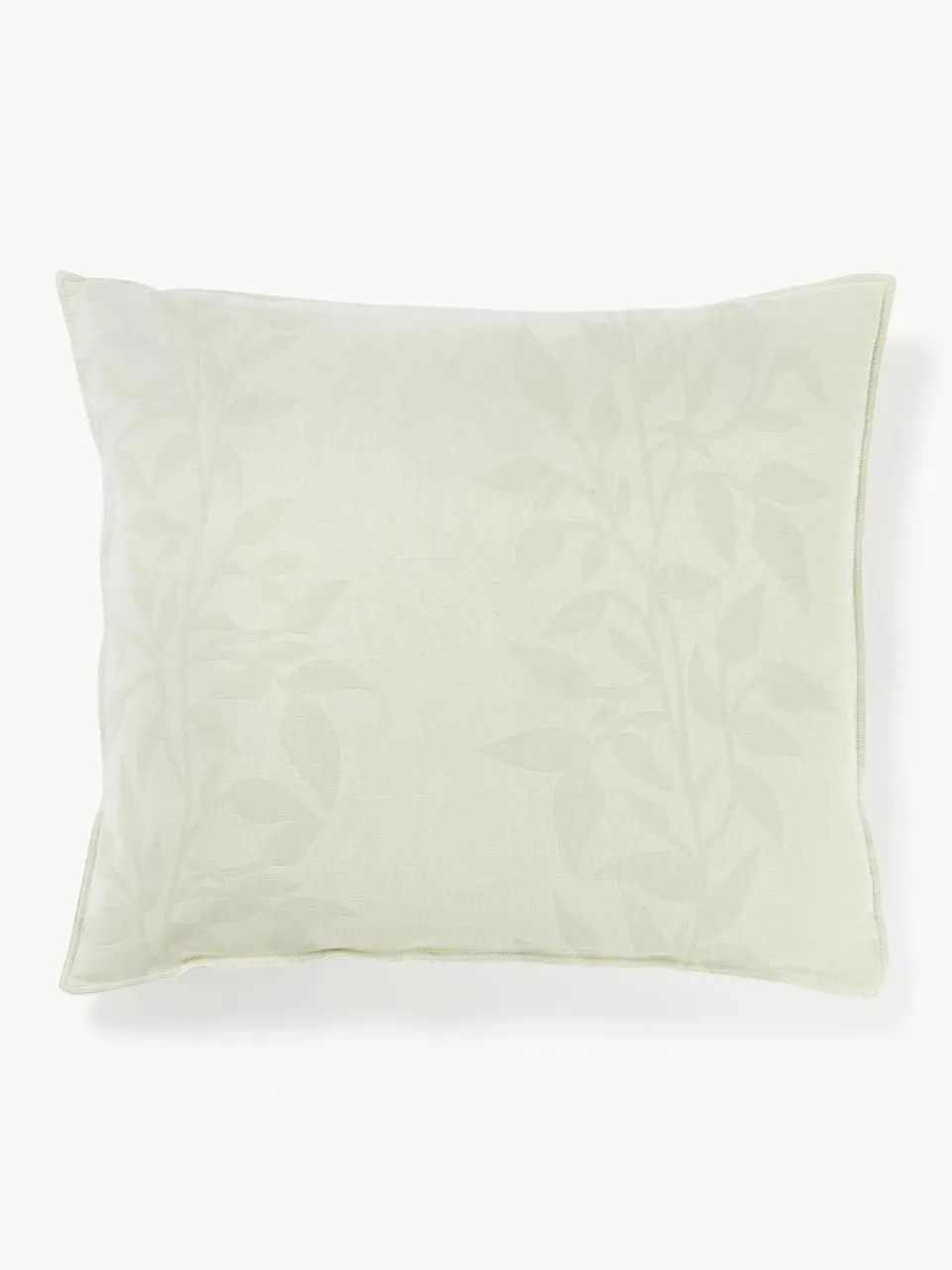 Mousseline kussenhoes Jasmina met bloemmotief^Westwing Collection Best