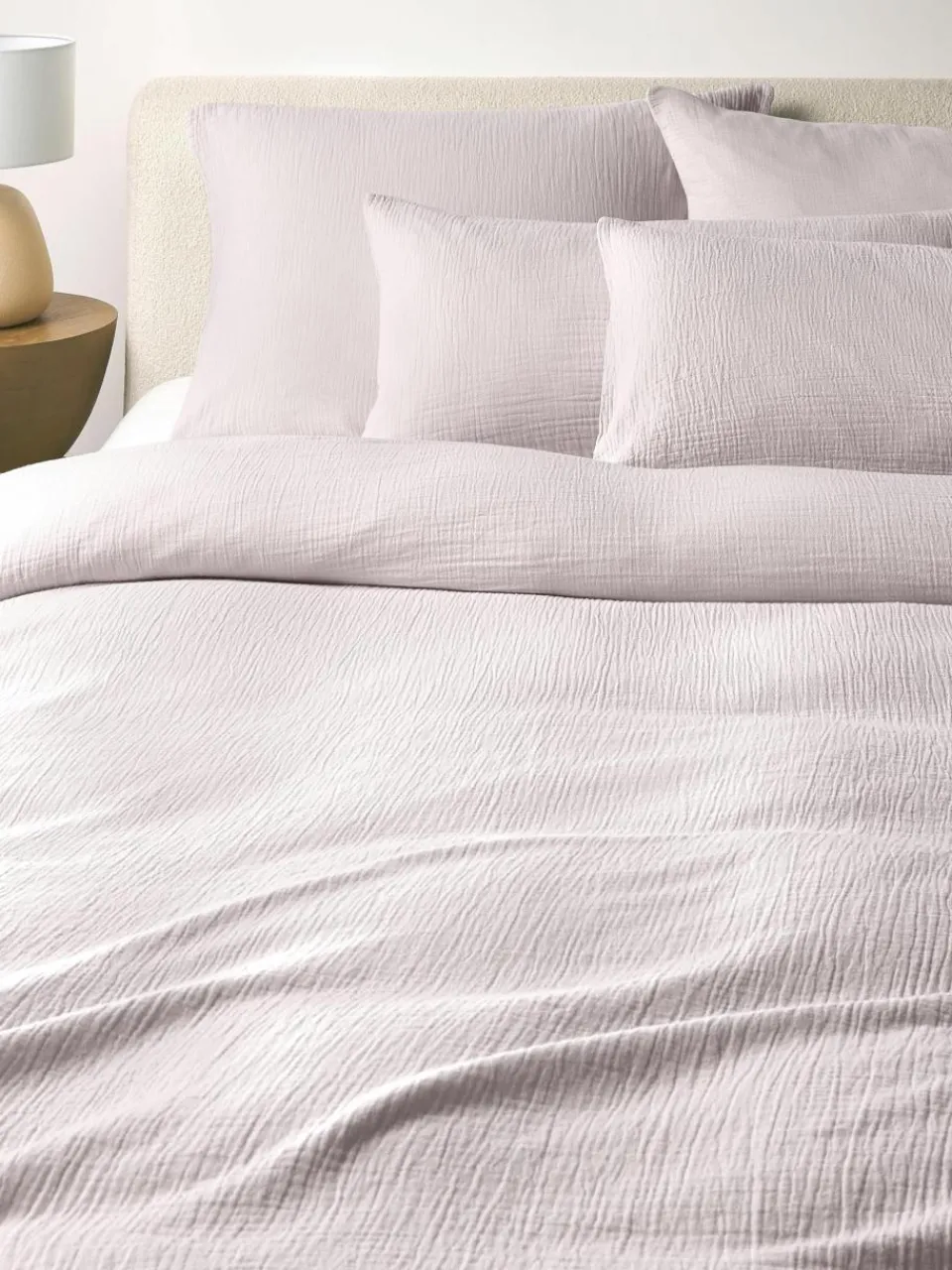 Mousseline kussenhoes Odile^Westwing Collection New