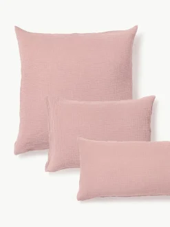 Mousseline kussenhoes Odile^Westwing Collection Hot