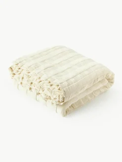 Mousseline sprei Bethany met franjes^Westwing Collection Best