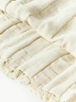Mousseline sprei Bethany met franjes^Westwing Collection Best