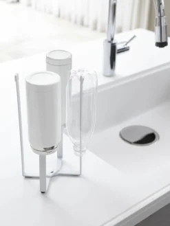 Multifunctionele keukenstandaard Tower van metaal, opvouwbaar^Yamazaki Fashion