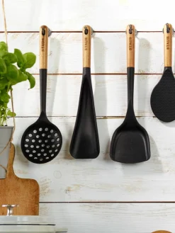 Multifunctionele lepel Cook met acaciahouten handvat^Staub Hot