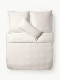 Musselin-Bettdeckenbezug Odile in Dunkelgrau^Westwing Collection Hot