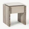 Nachtkastje Bruce van marmer en metaal^Westwing Collection Online
