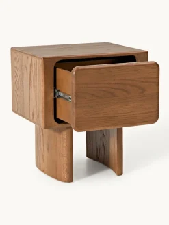 Nachtkastje Chandler van eikenhout^Westwing Collection Online