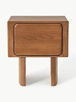 Nachtkastje Chandler van eikenhout^Westwing Collection Online