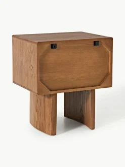 Nachtkastje Chandler van eikenhout^Westwing Collection Online