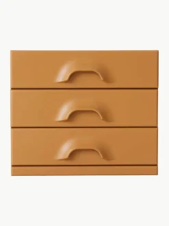 Nachtkastje Ginger oranje met lades^HKLIVING Discount