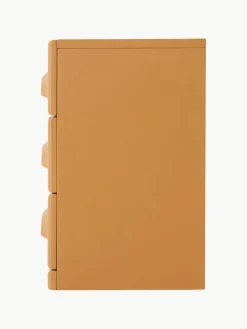Nachtkastje Ginger oranje met lades^HKLIVING Discount