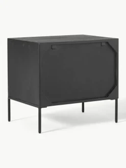 Nachtkastje June van mangohout met lades^Westwing Collection Hot