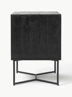 Nachtkastje Luca van mangohout met lades^Westwing Collection Best