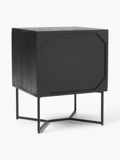 Nachtkastje Luca van mangohout met lades^Westwing Collection Best