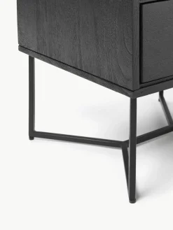 Nachtkastje Luca van mangohout met lades^Westwing Collection Best