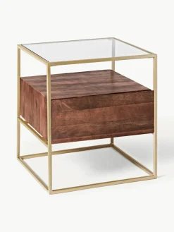 Nachtkastje Theodor met lade^Westwing Collection Outlet