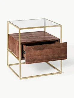 Nachtkastje Theodor met lade^Westwing Collection Outlet