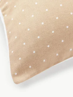 Omkeerbaar flanellen dekbedovertrek Betty, met stippels^Westwing Collection Discount