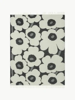 Omkeerbare deken Unikko met franjes^Marimekko Best