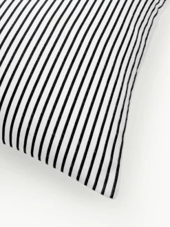 Omkeerbare flanellen kussenhoes Noan met kerstboommotief^Westwing Collection New