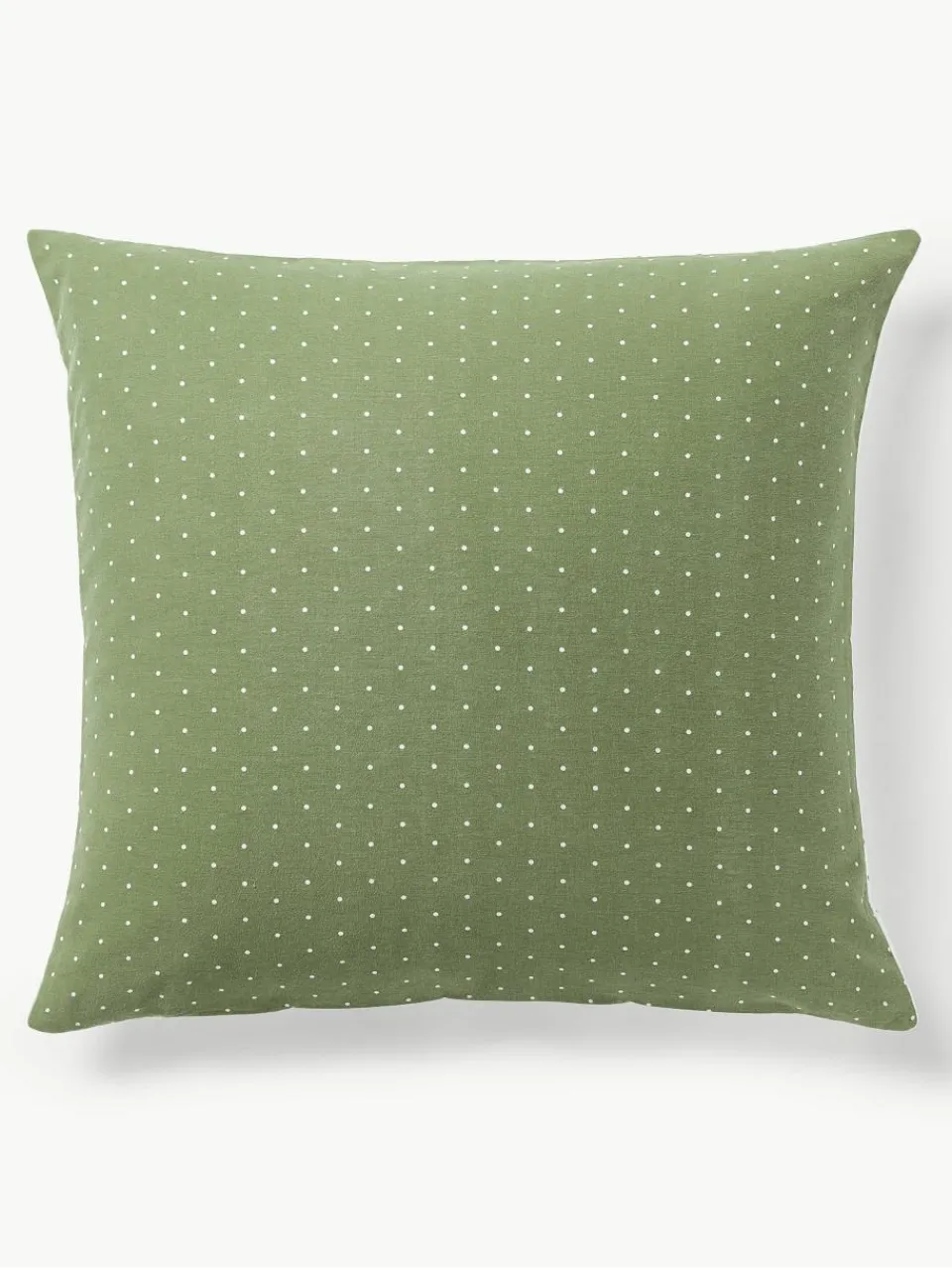 Omkeerbare flanellen kussenhoes Betty, met stippels^Westwing Collection Discount