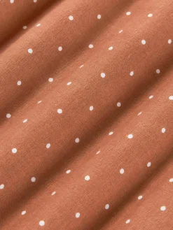 Omkeerbare flanellen kussenhoes Betty, met stippels^Westwing Collection Fashion