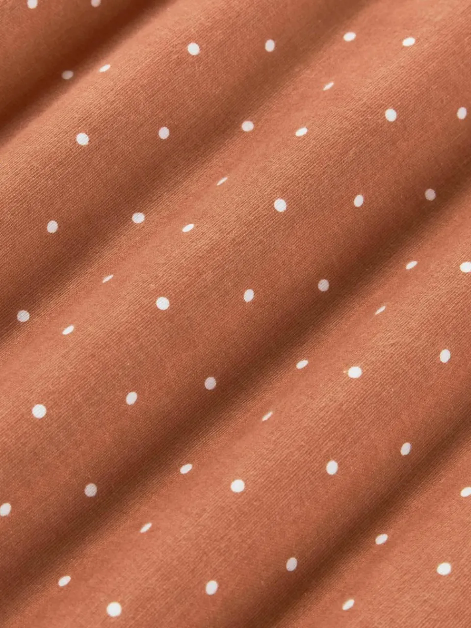 Omkeerbare flanellen kussenhoes Betty, met stippels^Westwing Collection Fashion